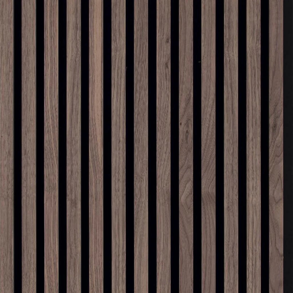 Donkere Eiken Akoestisch Wandpaneel 280x60cm