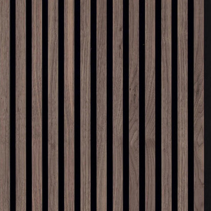 Donkere Eiken Akoestisch Wandpaneel 280x60cm