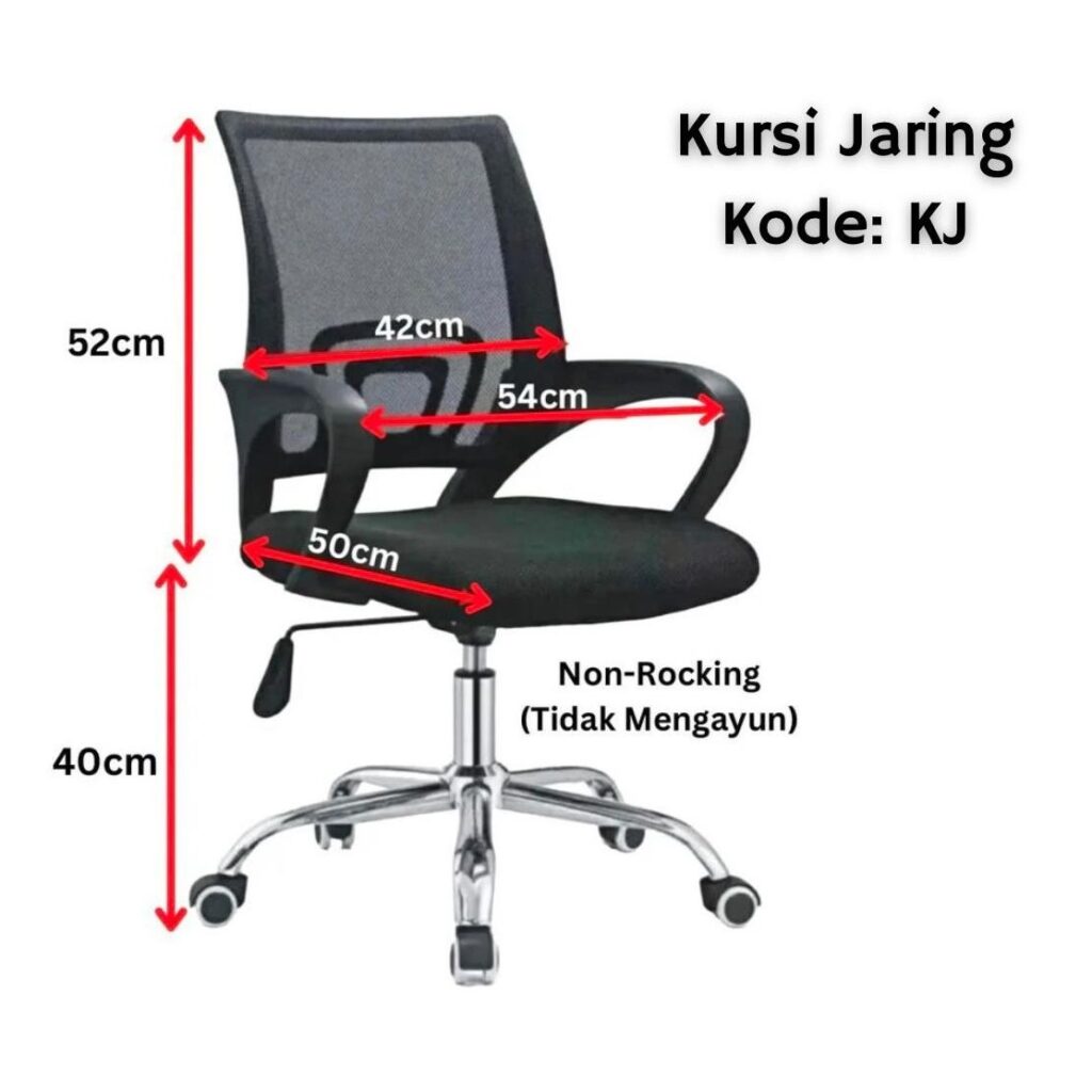 Kursi Kantor Jaring KJ