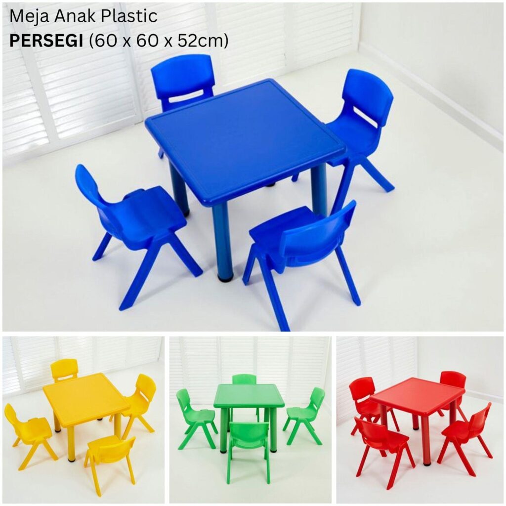 Meja Anak Plastic Persegi